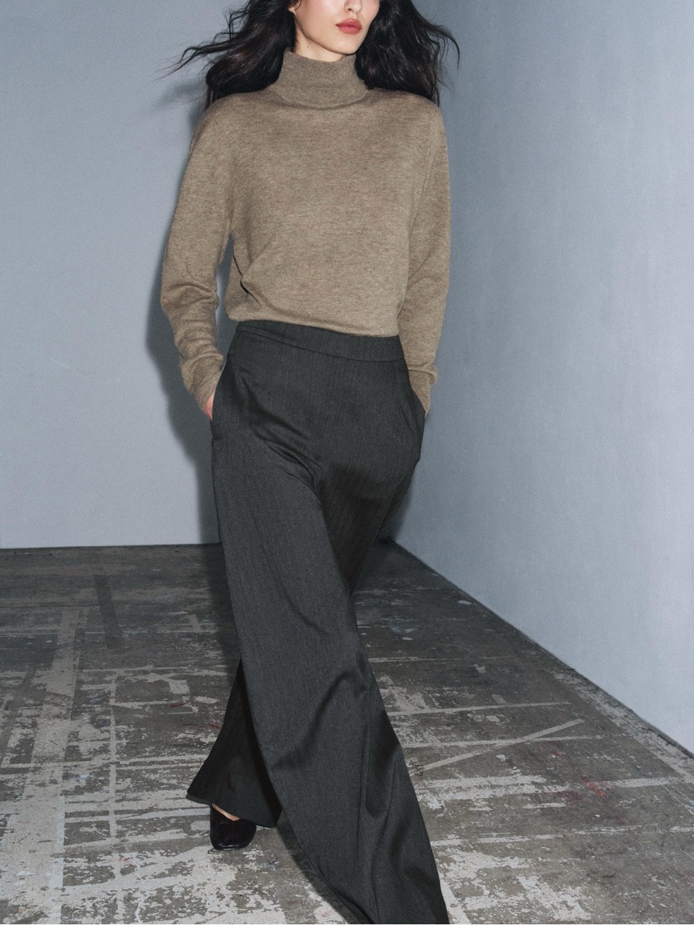 Zara Textured Balloon Pants